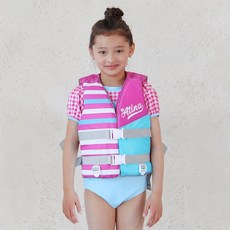 아티나 아동 부력보조복 OSKN-9 35KG, 핑크, 1개