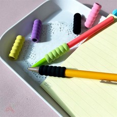 미요몰 펜그립 세트 실리콘펜그립, 10p 파스텔