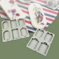 일상발견 석고틀 캔들몰드 베이킹몰드 입체몰드, 4구