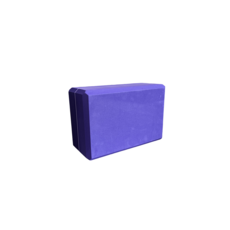 高密度EVA瑜珈磚 硬度50D 23x15x10CM 輔助訓練瑜伽磚 台灣製, 1個, 50D-469-輕量款, 紫芋線