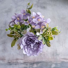 仿真茶花 仿真花 裝飾花, 薰衣紫