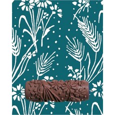 林林漆 華倫藝術塗裝工具 造型滾輪GR-09 6吋 稻穗花 (不含支架) 含稅, 1個