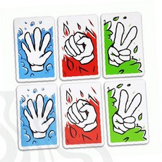 가위바위보 마술 보드게임 손동작 카드게임 파티게임 가족놀이 실내게임 두뇌게임 전략게임, 1개