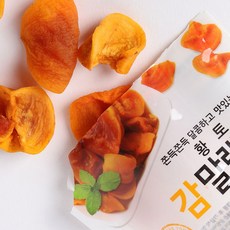 [자연마을] 황토방숙성 감말랭이 55g, 1개, 55g*10봉