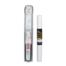 스타블랙 르노삼성 붓펜 페인트 자동차 도색용 EEA 화이트 SM3 SM5 SM7 뉴SM5, 2WAY (EEA 화이트), 1개