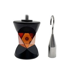 후크가 있는 Leica 토탈 스테이션 GRZ101S 유형용 미니 360도 프리즘, 1개