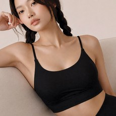 엑시벨 컴포트 스포츠 브라 탱크탑 노와이어