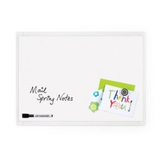 콰르텟 M2 자석 화이트 프레임 메모보드 미니 계획 회의용, 상세페이지 참조