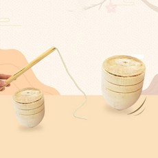 하라 민속놀이 팽이 세트 민속팽이 옛날식팽이 전통팽이