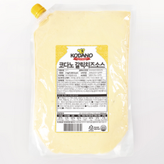 지케이푸드 코다노 갈릭치즈소스 2kg 갈릭 소스 치즈, 1개