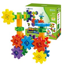 i100 아이백 어린이 발달 장난감 모션 기어 블럭, 1세트, 빌딩 60pcs