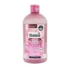 Balea 芭樂雅 玫瑰三合一卸妝水 臉部眼唇卸妝液 溫和清潔, 1件, F, 400ml