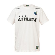아슬레타 반팔 티셔츠 ATHLETA 성인 남성용 축구복 유니폼 03015, WHT 화이트