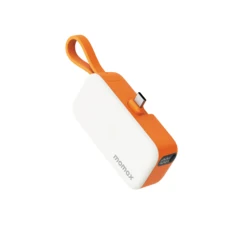 MOMAX 캡슐 보조배터리 5000mAh PD 20W 고속 충전 호환 17 16 15 샤오미 호환 삼성 호환 휴대용 외장, 01 5000mAh (5000밀리암페어시), 01 오렌지
