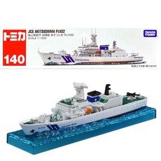 TOMICA 多美 加長型小汽車 No.140 日本海上保安廳巡視船 TM140A5, 1個