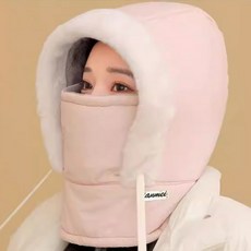 에스알비 기모 넥 워머 바라클라바, 핑크, 1개