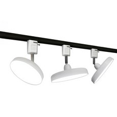 예도 LED 엣지 레일조명등 194mm(8인치) 30W 각도조절 플리커프리, 주백색(아이보리)