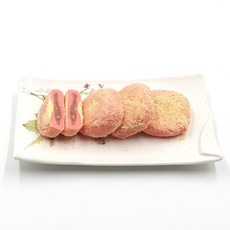 [맛시루]대가야푸드 백련초두텁떡60g, 12개, 60g