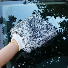 차량관리 극세사 양면 세차장갑 먼지제거 광택 물세차 손세차 흠집방지 세정용품, 상세페이지 참조, 1개