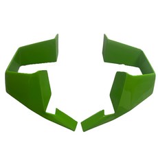 오토바이 페어링 전면 고정 윙 카와사키 ZX-10R 2022-2025 액세서리 공기역학적 스포일러, 그린계열