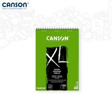 Canson 캔손 XL 드로잉 스케치북 160g 21x29.7 50매입 스프링/A4스케치북, CA039-088, 상세설명 참조, CA039-088