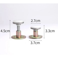 床頭固定器 床頭防晃支撐器 櫃子沙發家具防晃神器, 小號 一個（不用多螺絲）