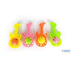小胡玩具 吉他搖鈴 兒童玩具, 1個