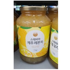 스테비아 제주 레몬차 1kg, 1개, 1개입