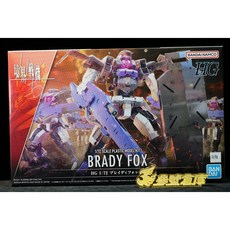 BANDAI 萬代 HG 1/72 境界戰機 布雷迪狐狸 組裝模型, 1個