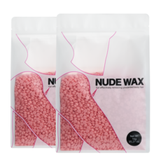 누드왁스 핑크 대용량 모든부위 왁싱, 2개, 1kg