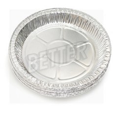 10p 롯데 이라이프 은박접시 실속형(18cm) 일회용알루미늄용기