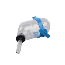 AN 햄스터 급수기 소동물 고정용 케이지 물통 철망 토끼, 1개