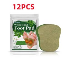 발각질제거기 풋브러쉬 압력 완화 발 패치 관리 치료 천연 허브 패드 독소 청소 12 개