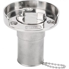 아람옥 보트 연료 주입구 1.5인치 데크 가스 연료용 스테인리스 스틸 해양 요트 RV 트럭 트레일러용 USA