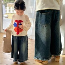 수술와이드 청바지(BF2503)