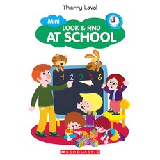 Look & Find at School 硬頁書 / Thierry Laval 迷你 look & find 尋找遊戲書, 詳見詳細資訊