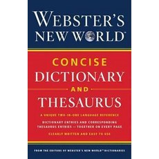 Webster's New World Concise Dictionary and Thesaurus