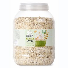 헤이오트 국산 유기농 오트밀 2kg PET, 1개
