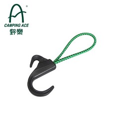 野樂 Camping Ace 彈力萬用掛勾 ARC-113-10 露營帳篷天幕固定必備 快速安裝 堅固耐用, Multi-color
