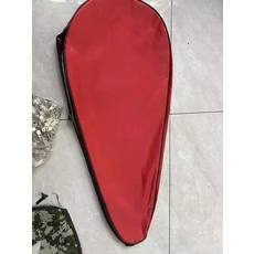 6 신발장이 있는 라켓 테니스 가방 휴대용 배드민턴 싱글 숄더 경량 스쿼시용 방수 스포츠 장비 토트백, Red