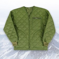 주문폭주 보온성 작은누빔 깔깔이 점퍼(카키)작업복 패딩점퍼 방한복 겨울