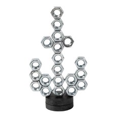 초등 재밌는과학 너트모양 구조물만들기 자석키트 자석성질이용 학교기관 diy키트, 2개