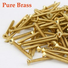 황동 카운터싱크 헤드 필립 플랫 셀프 태핑 나사 M2 M3 M3.5 M4 M5 메트릭 스레드 목재 보드 섬유판 가구, 23 5Pcs  M5x25