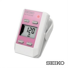 SEIKO DM51 夾式數位節拍器 公司貨 五款顏色【i.ROCK 愛樂客樂器】, 粉色P, 1個