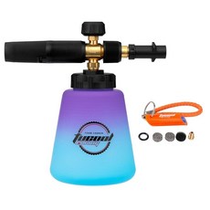Tucool Racing 5 in 1 고압 스프레이 노즐 1/4 퀵 커넥트 (5가지 설정: 0 15 25 40 65), Karcher K2-K7 블루에서 퍼플