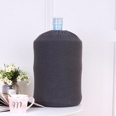 덮개 먼지 정수기 가정용 버킷 물통 디스펜서 생수통, 1개, 진회색