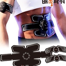 근육자극 복부 코어 전기자극 패드 홈트 뱃살관리 저주파 마사지 운동보조기구, 상세페이지 참조, 배쏙파워 EMS 마사지기