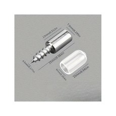 나사가 포함된 선반 지지대 20개 견고한 가구를 위한 캐비닛, 01 20pcs, 컬러리세아