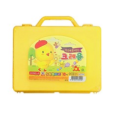 동아 노랑병아리 크레용, 18색, 1개