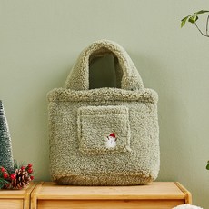 모던하우스 L 뽀글이 손가방 그린 NF4825016